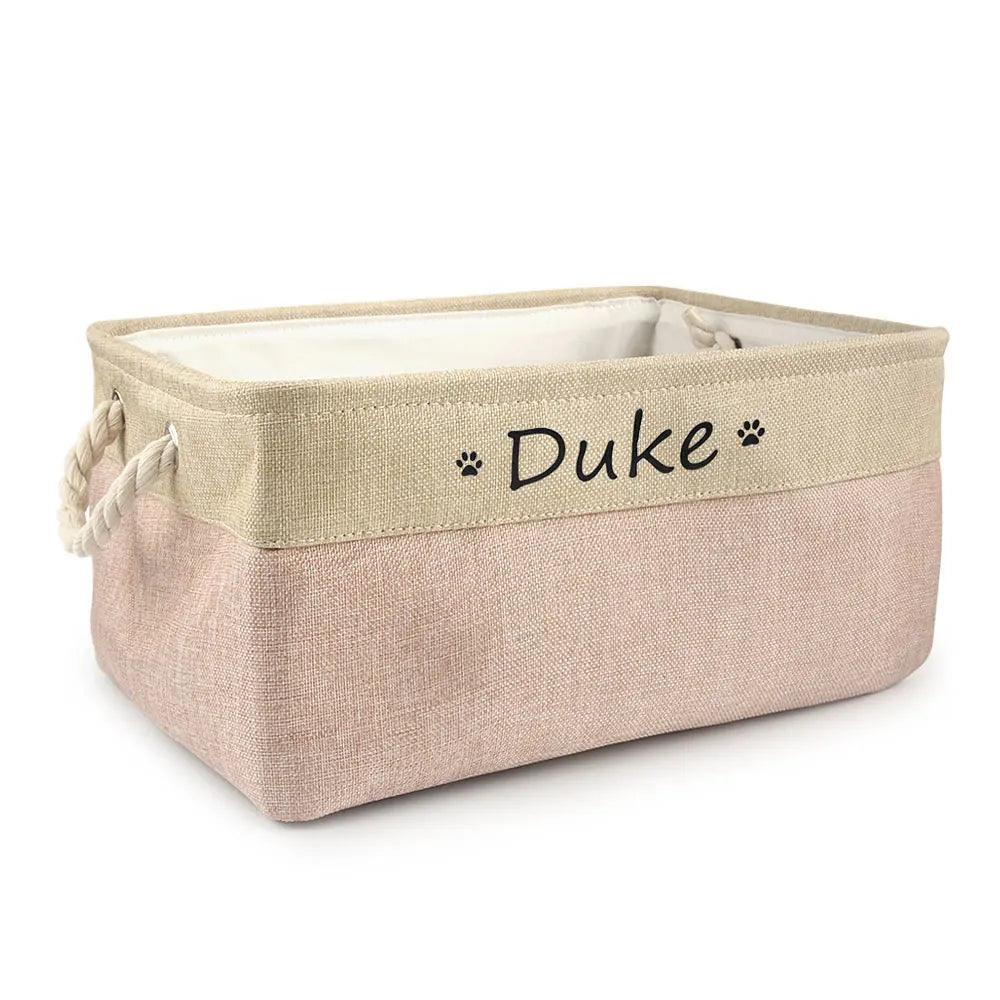 Personalised Dog Toy Box | Customise Your Dog Toy Box - Bark & Bones