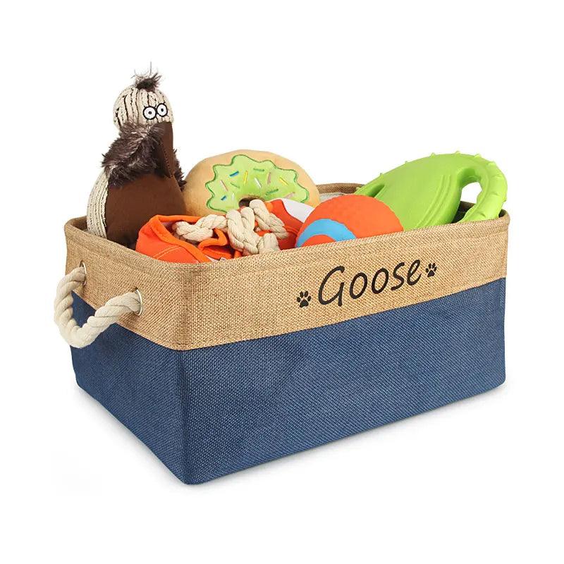 Personalised Dog Toy Box | Customise Your Dog Toy Box - Bark & Bones