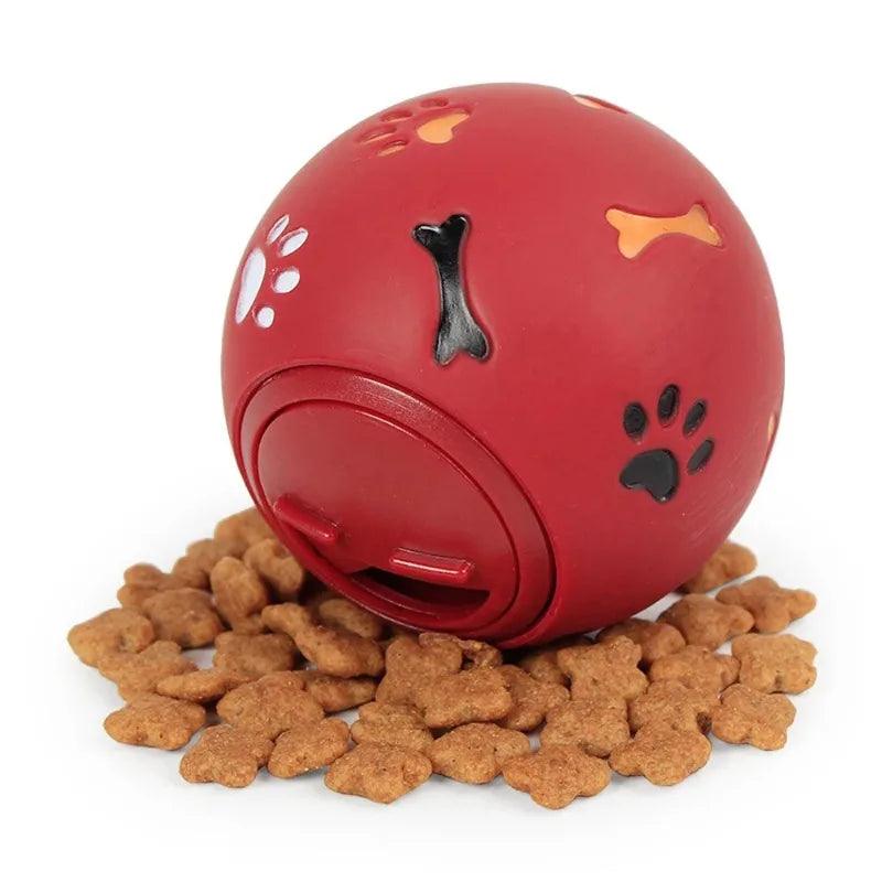 Treat and Food Dispensing Dog Ball | Interactive Dog Feeder - Bark & Bones