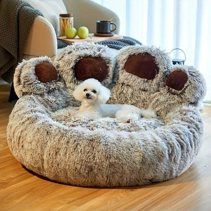 Dog Cave Bed | Doughnut shaped Dog Bed | Calming & Anxiety Relief - My Store