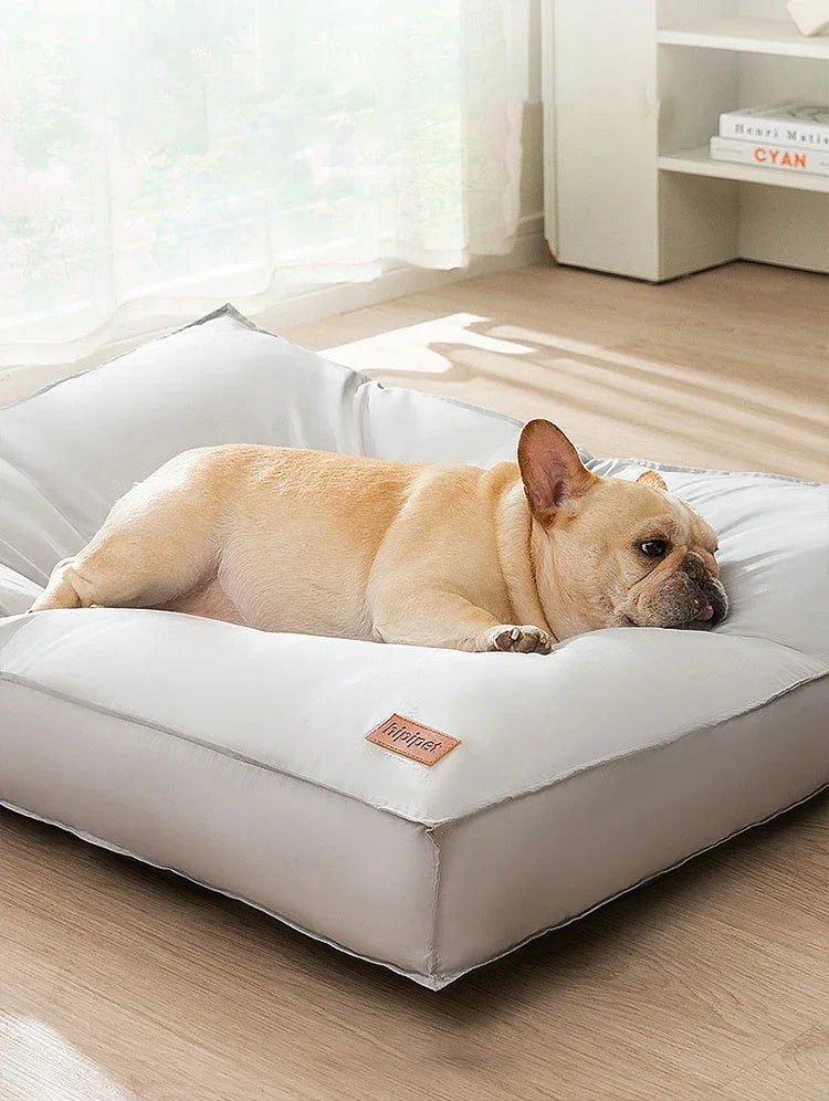 Luxury Waterproof Dog Bed | Khaki brown | By Coco Ban - My Store