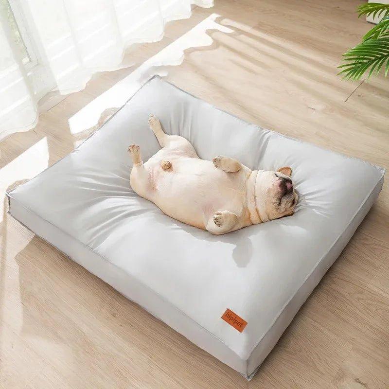 Luxury Waterproof Dog Bed | Stone Grey | By Coco Ban - My Store