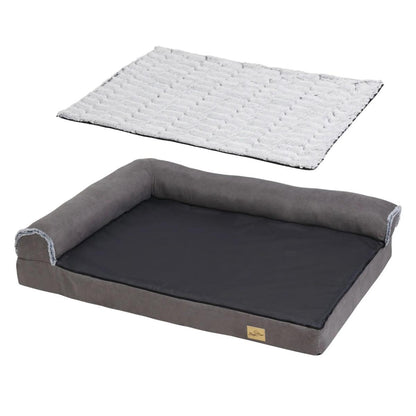 Memory Foam Orthopedic Dog Bed | Dark Grey | By Lauren Jones - My Store